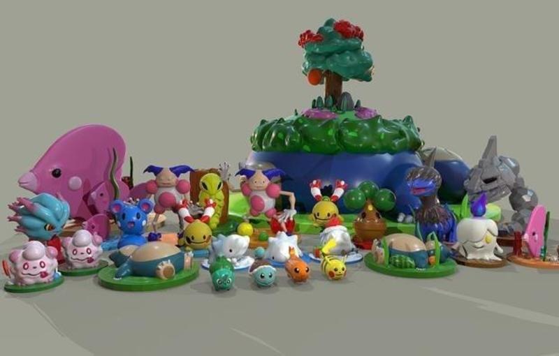 Pokemon Mini Pack — 3D model download