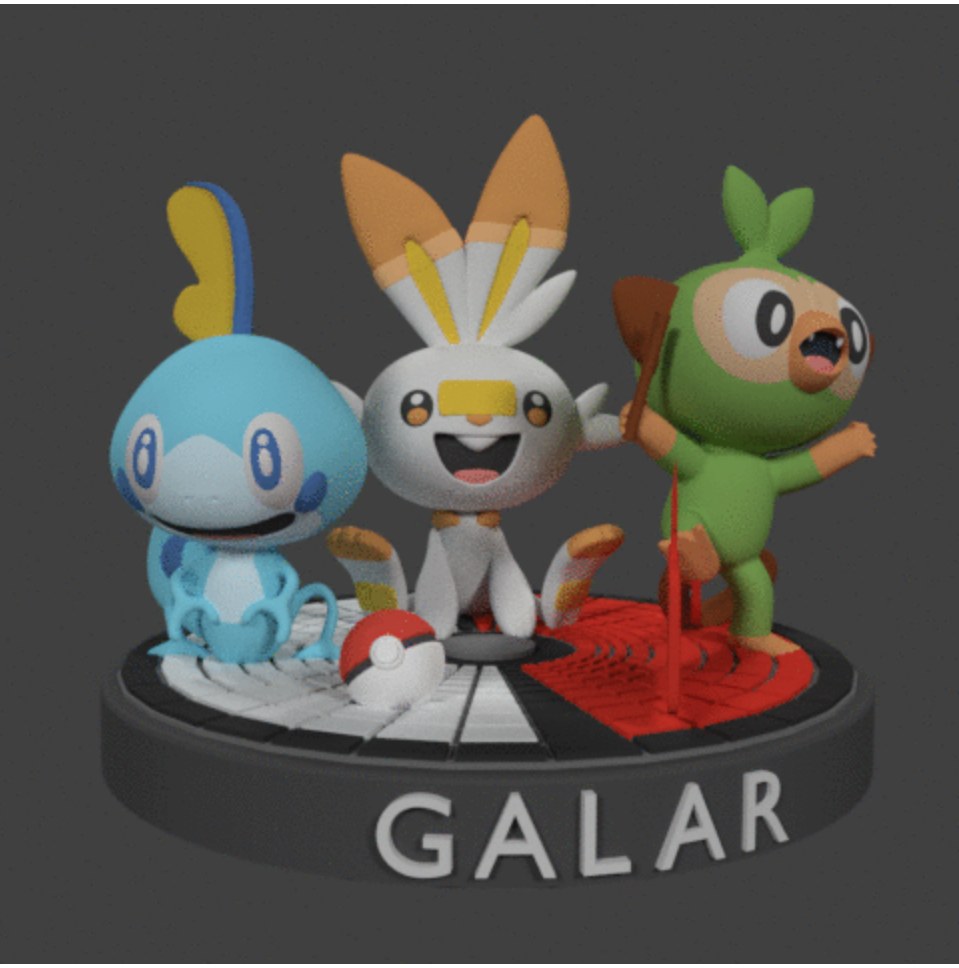 Starters Pack — 3D model download