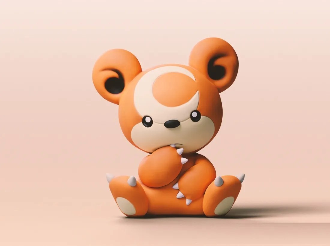 Teddiursa — 3D model download