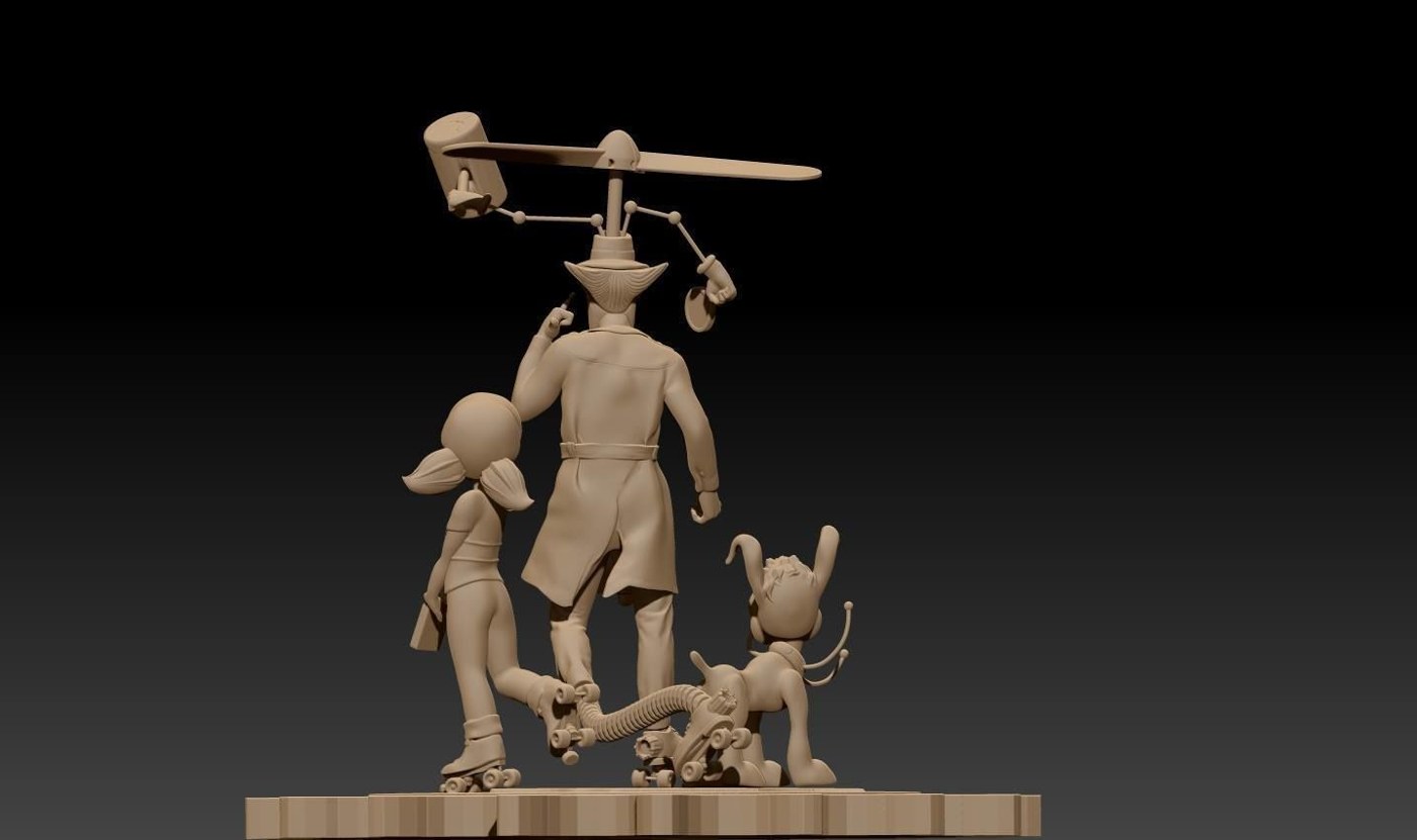 Inspector Gadget — 3D model download