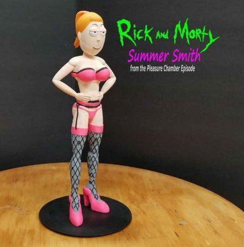 Summer Smith Rick Y Morty — 3D model download