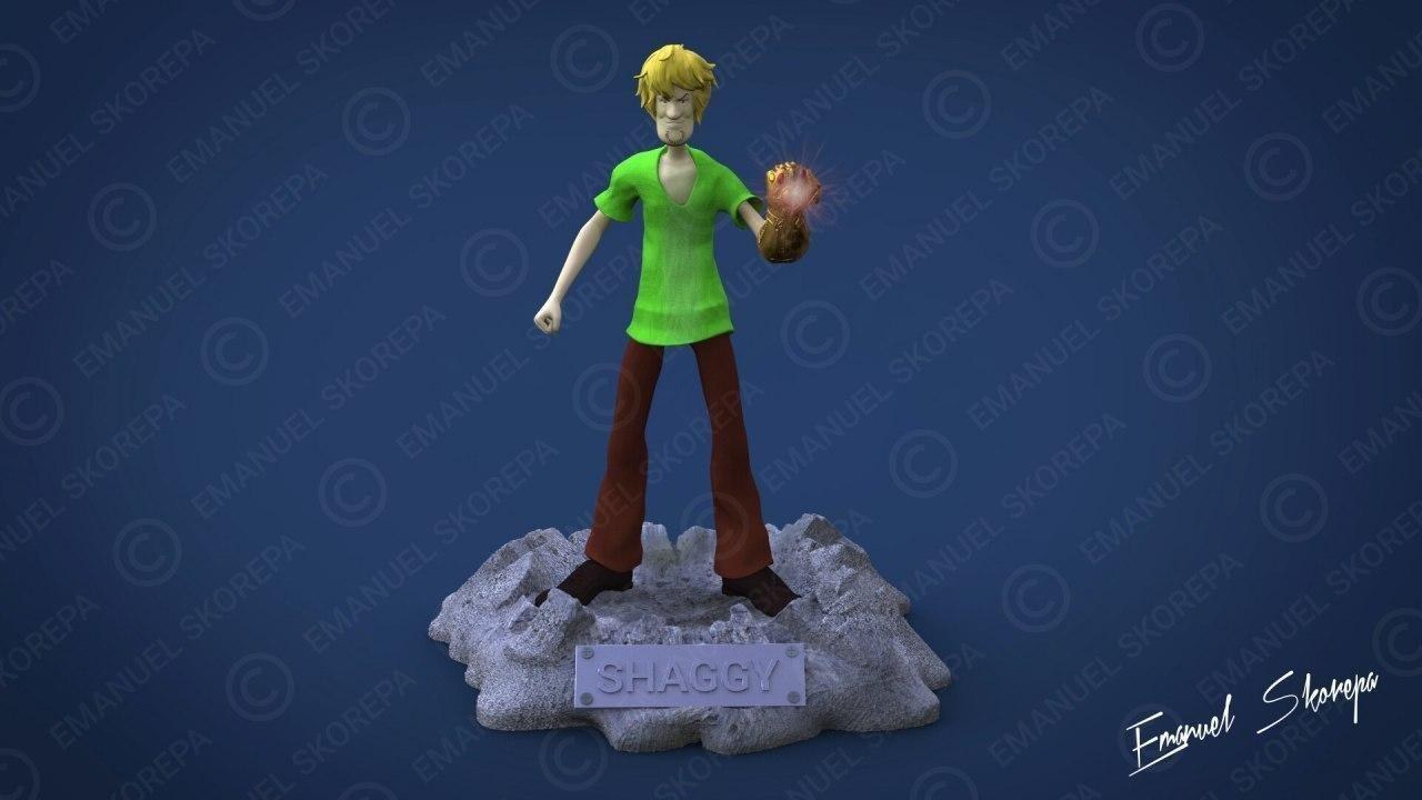 Shaggy — 3D model download
