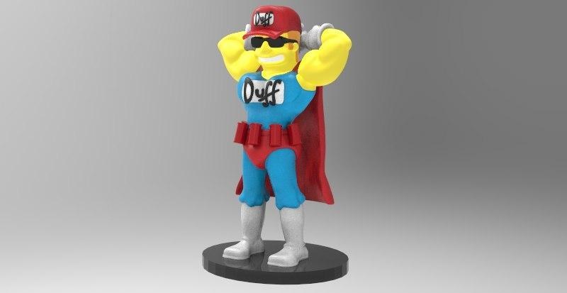 Duffman — 3D model download