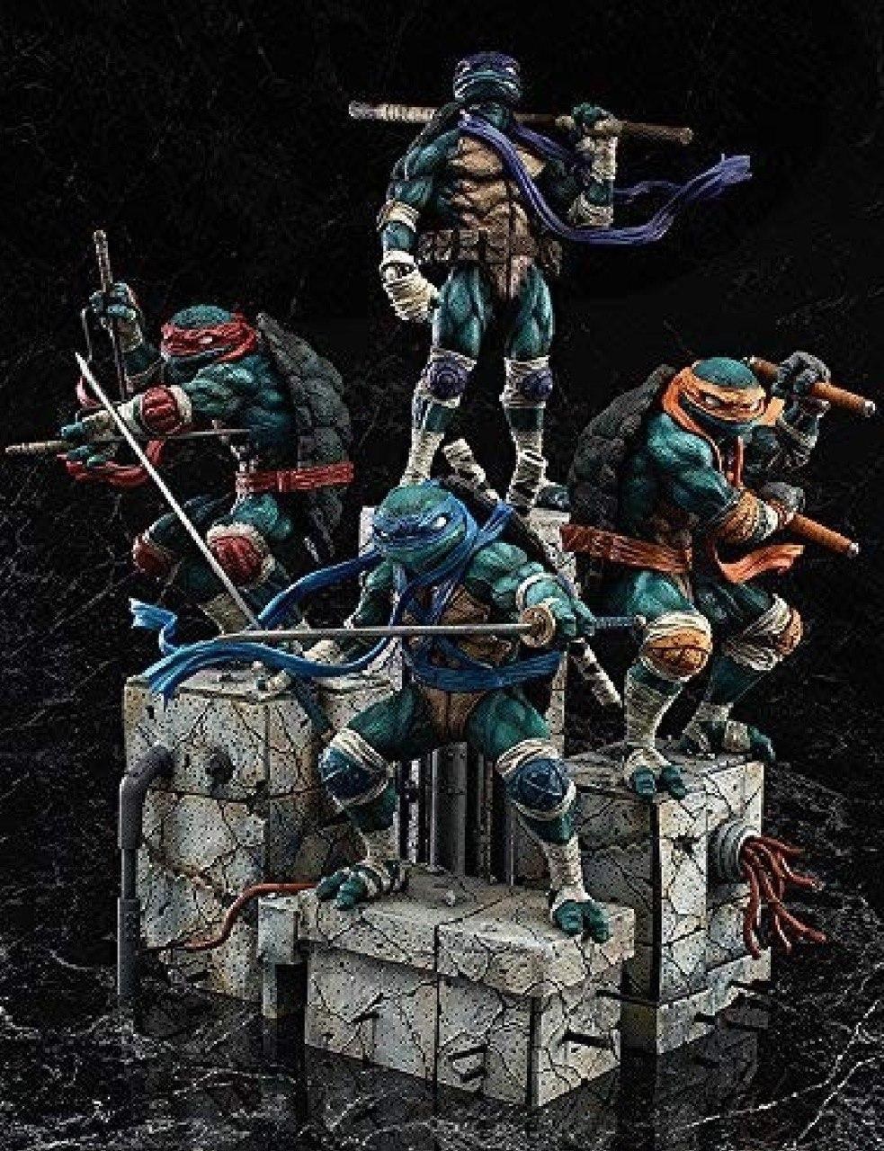 TMNT Teenage Mutant Diorama — 3D model download