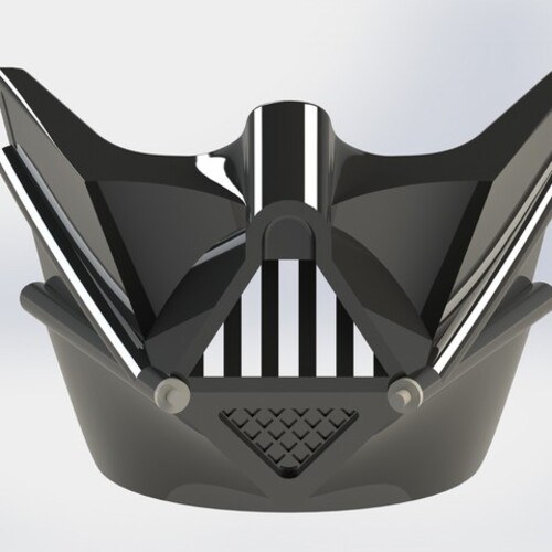 Darth Vader Covid Mask — 3D model download