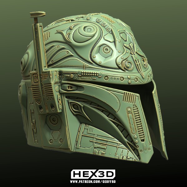 Hex3D Future Mando — 3D model download