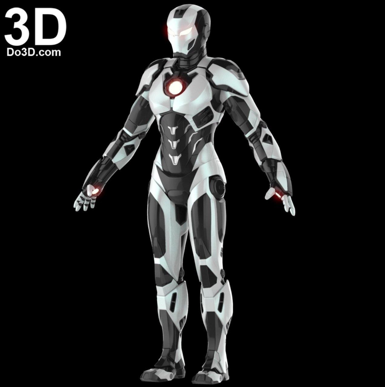 Iron Woman Pepper Pots Barracuda Rescue Armor - DO3D — 3D model download