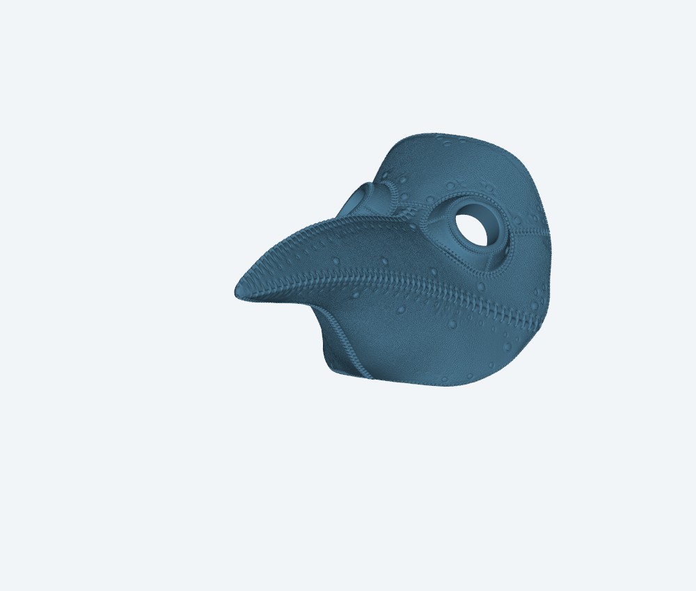 Plague Doctor Mask - Hex3d — 3D model download