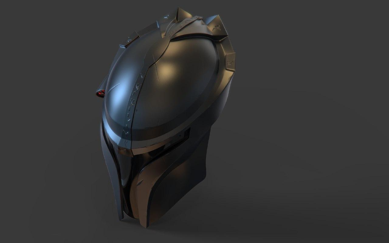Predalorian Helmet — 3D model download