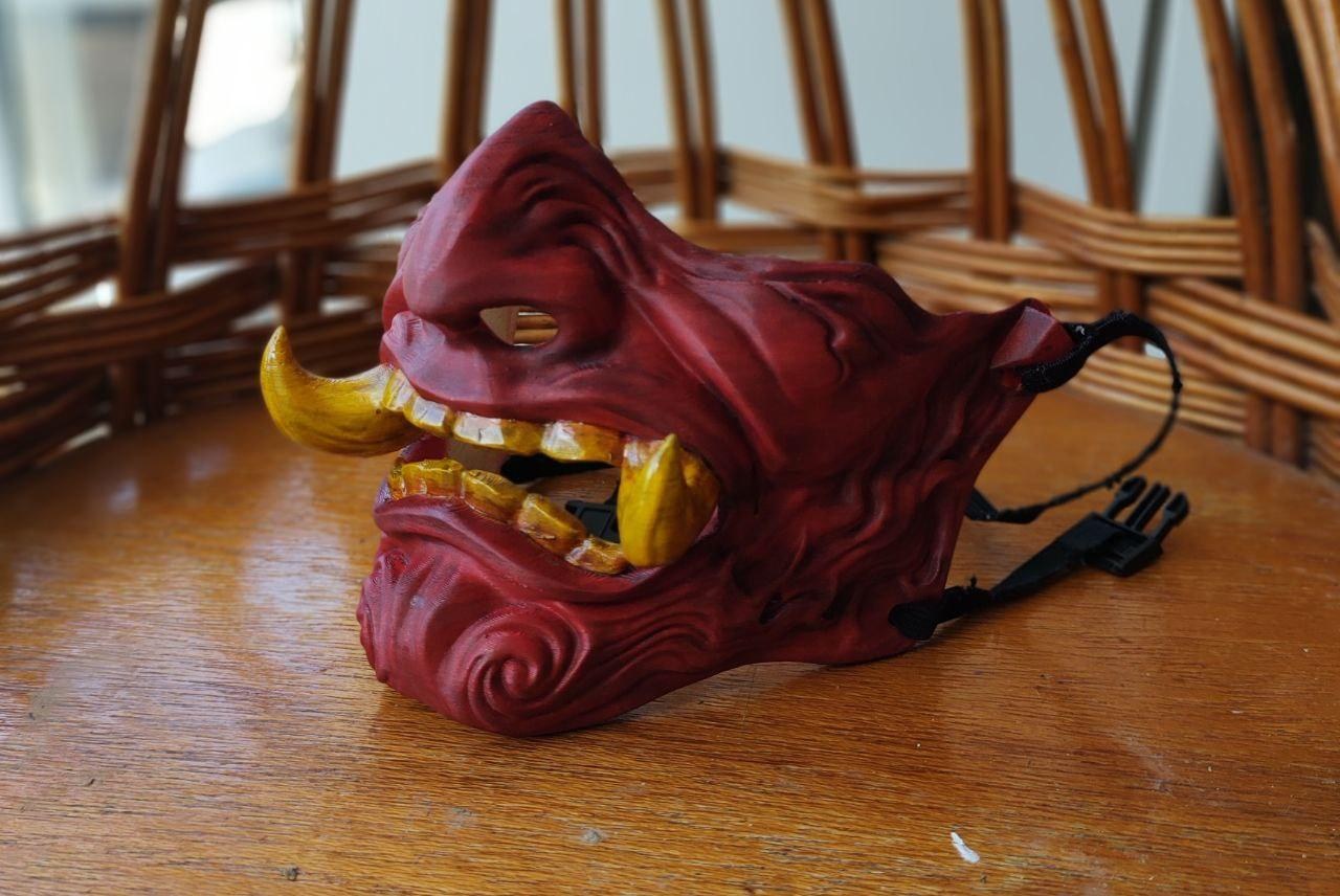 Samurai Mask — 3D model download