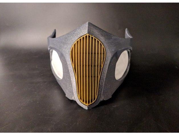 Scorpion Respirator Mask — 3D model download