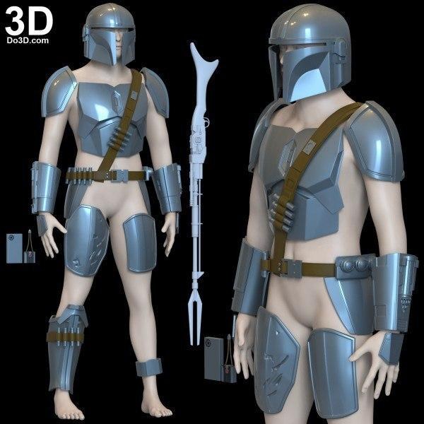 The Mandalorian Beskar - DO3D — 3D model download