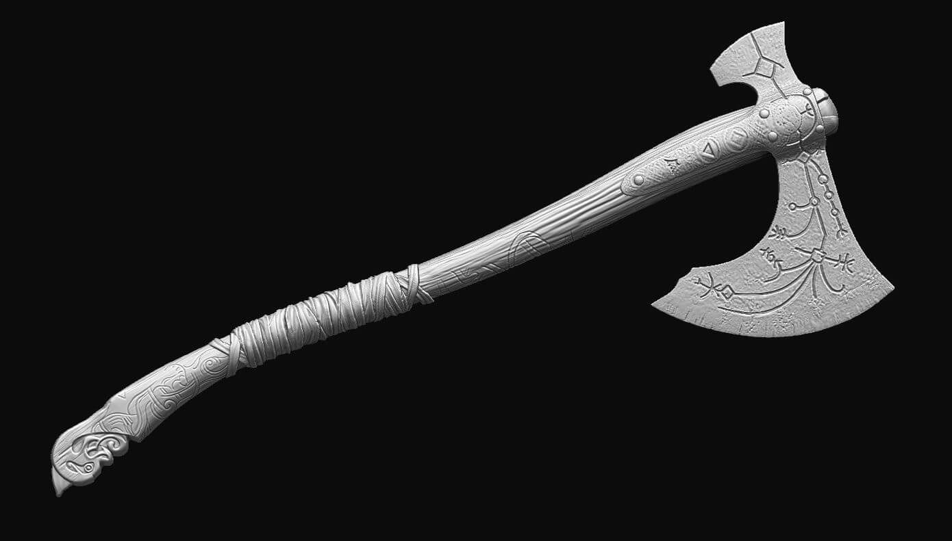 Kratos Leviathan — 3D model download