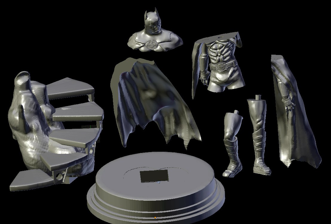 Batman Keaton — 3D model download