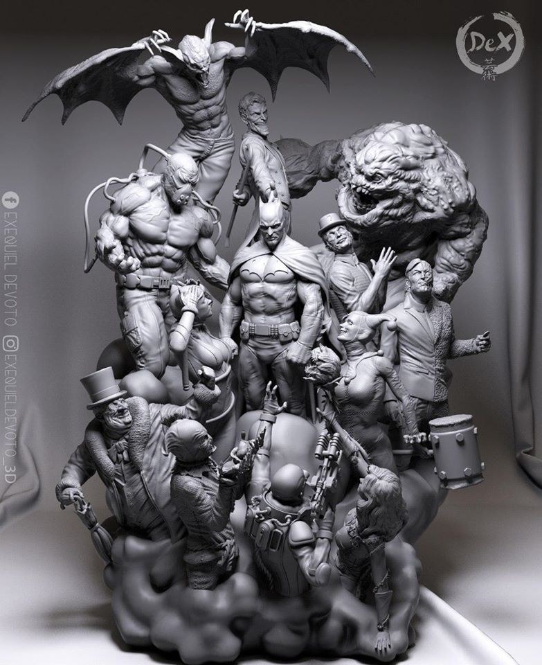 Batman Sanity — 3D model download