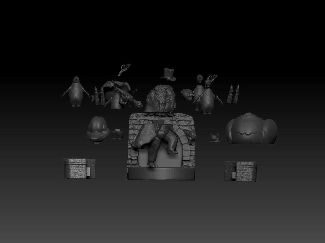 The Penguin — 3D model download