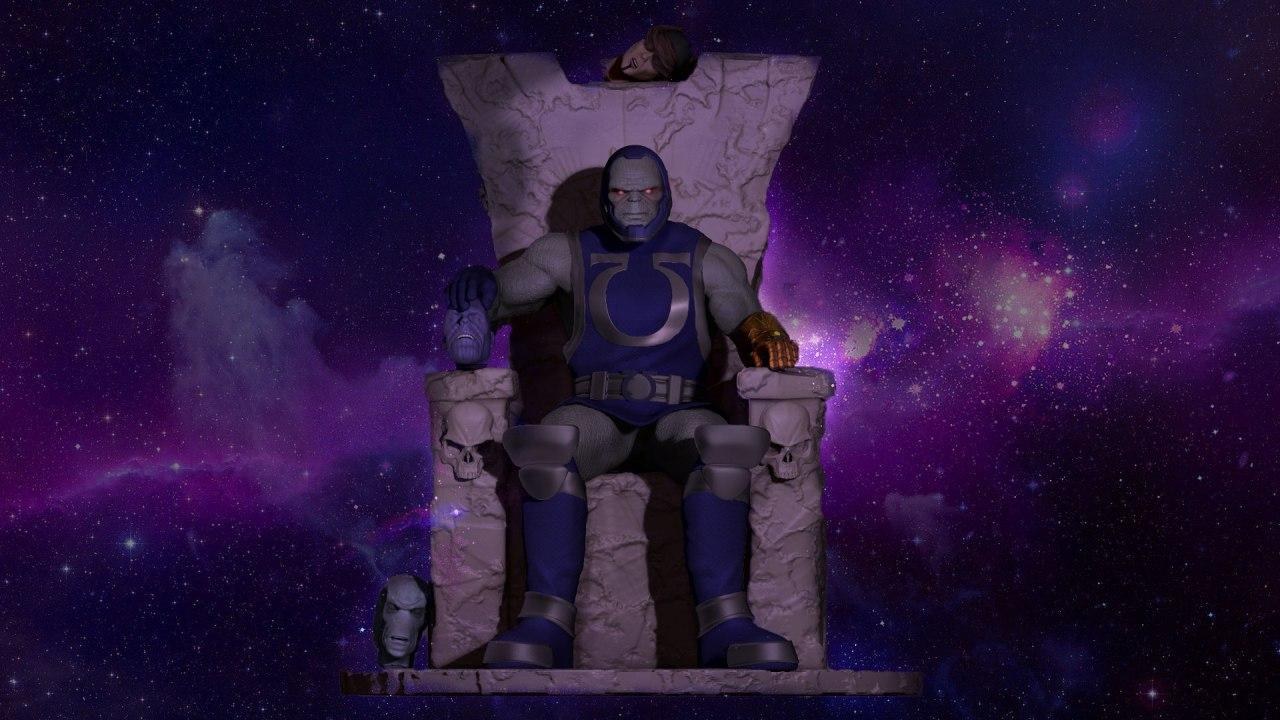 Darkseid Throne V2 — 3D model download