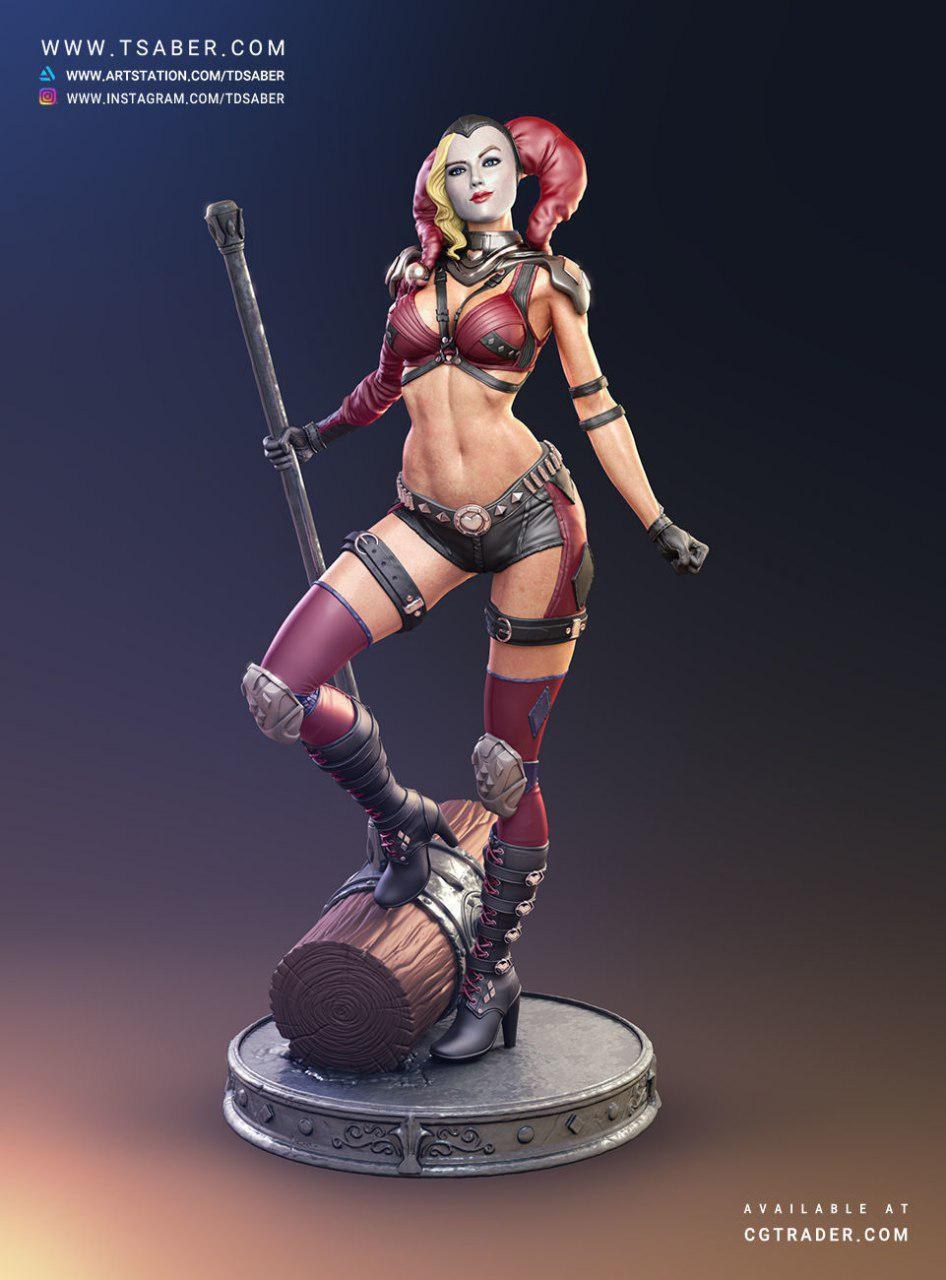 Harley Quinn - TSABER — 3D model download