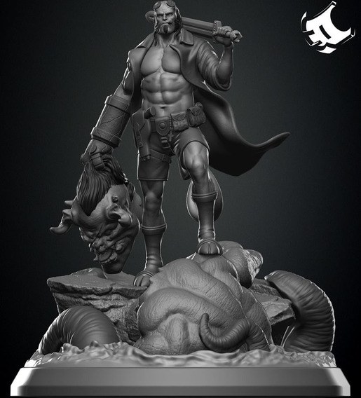 Hellboy — 3D model download