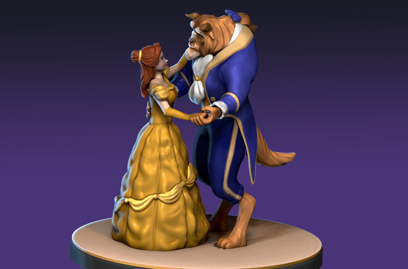 Bela and Beast — 3D model download