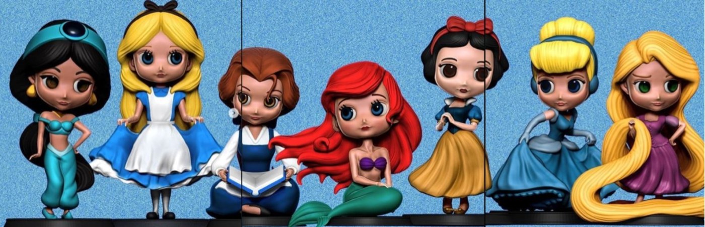 Pack Princesas Disney — 3D model download