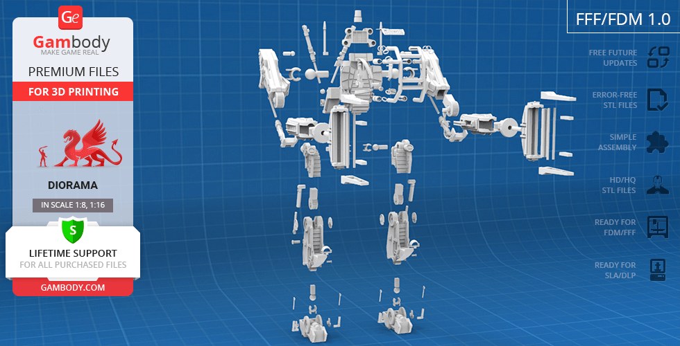 Alien Powerloader — 3D model download