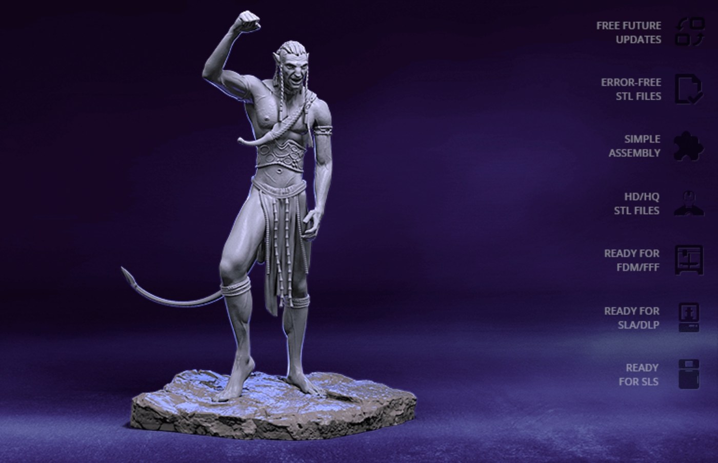 Avatar Jake Sully — 3D model download
