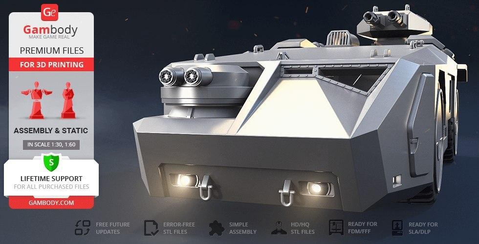 Av P M577 Armoured — 3D model download