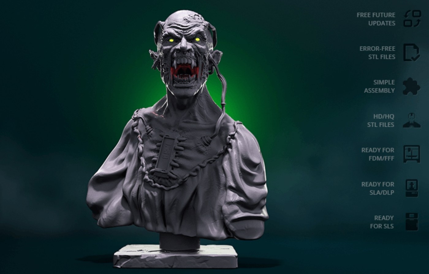 Cyberpunk Vampire — 3D model download