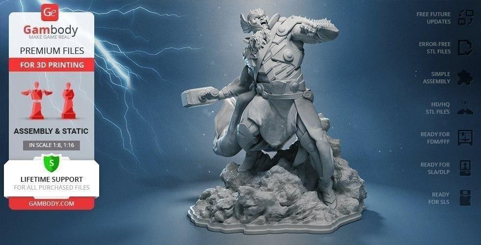 King Thor — 3D model download