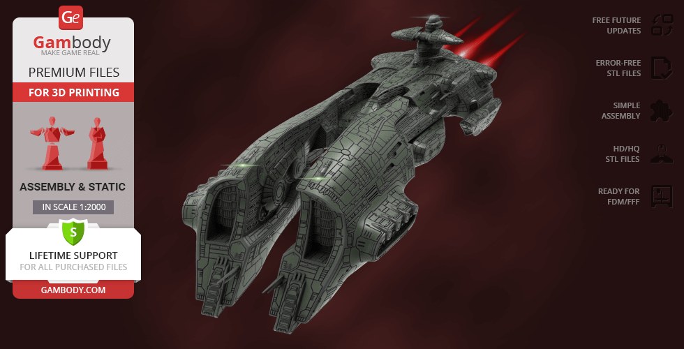 Megathron — 3D model download