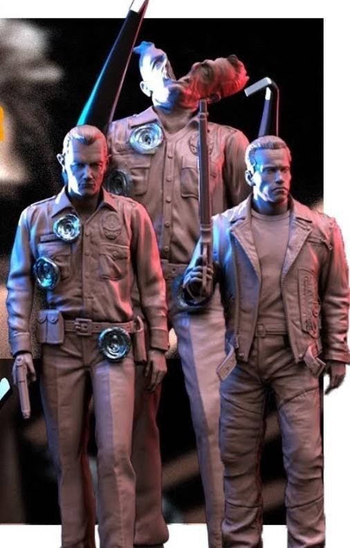 Pack 3 Terminator — 3D model download