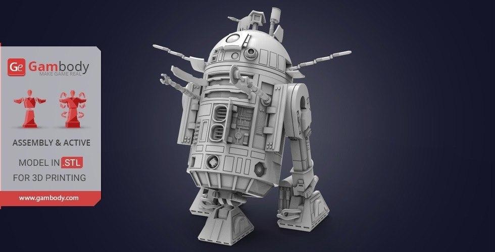 R2D2 — 3D model download