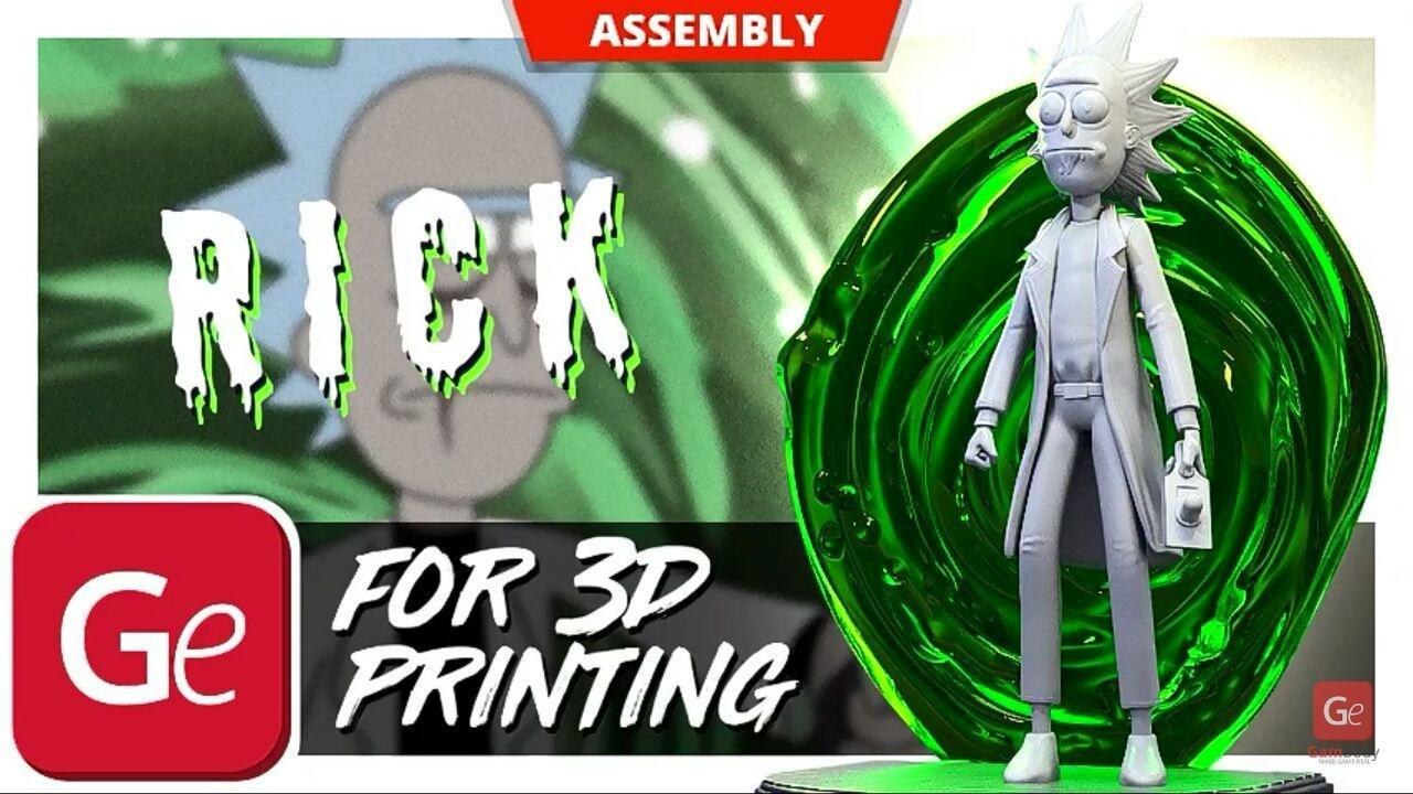 Rick Morty — 3D model download