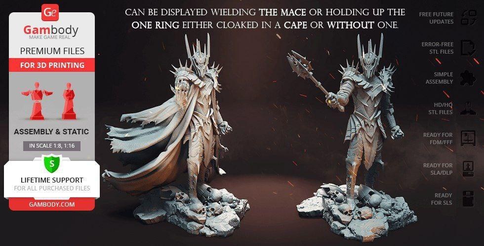 Sauron - Lord of the Rings — 3D model download