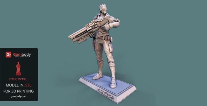 Soldier 76 — 3D model download