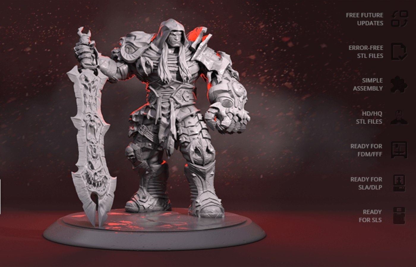 War Darksiders — 3D model download