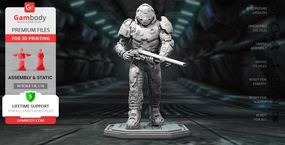 Doom Slayer — 3D model download