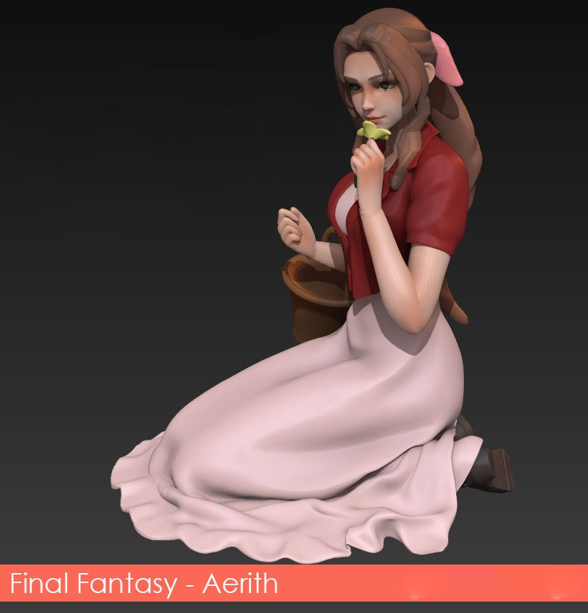 Aerith — 3D model download