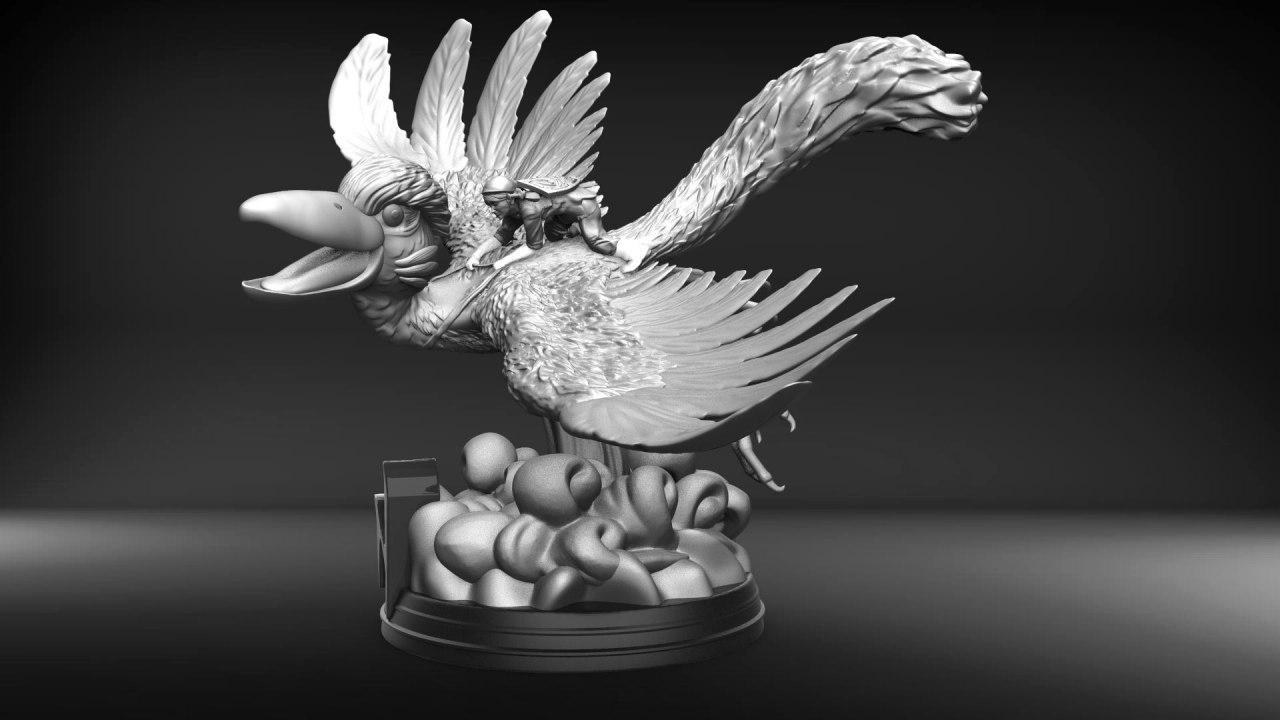 Link on Bird — 3D model download