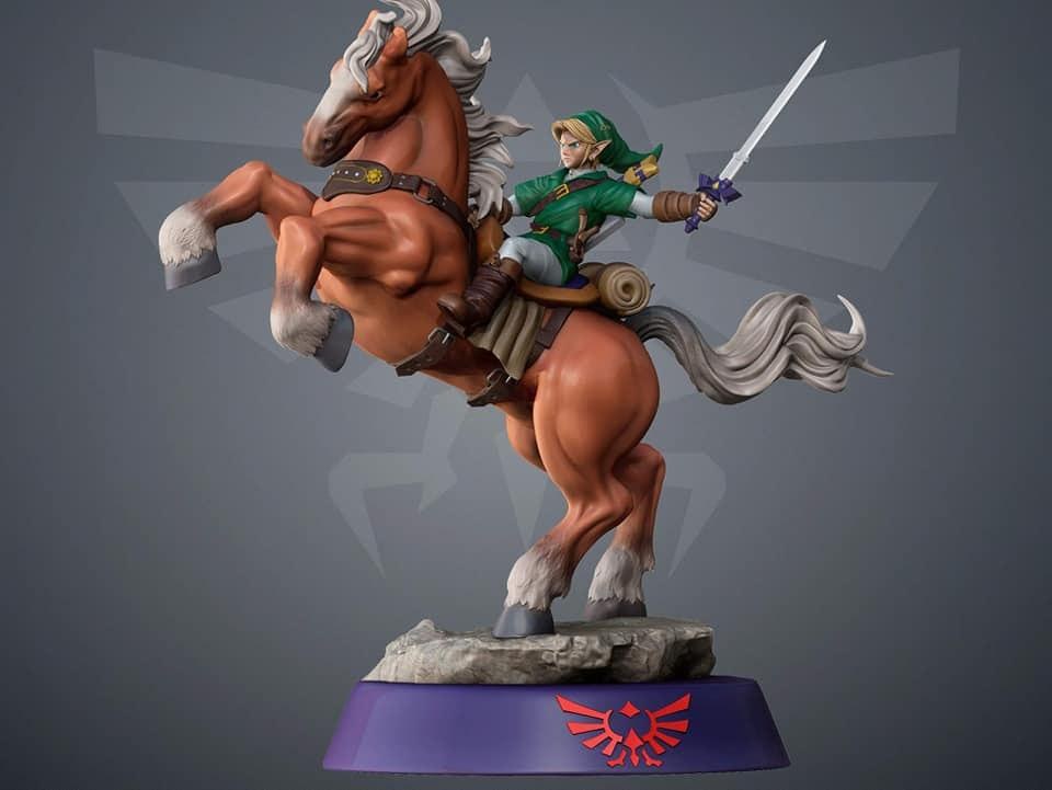 Link on Epona — 3D model download