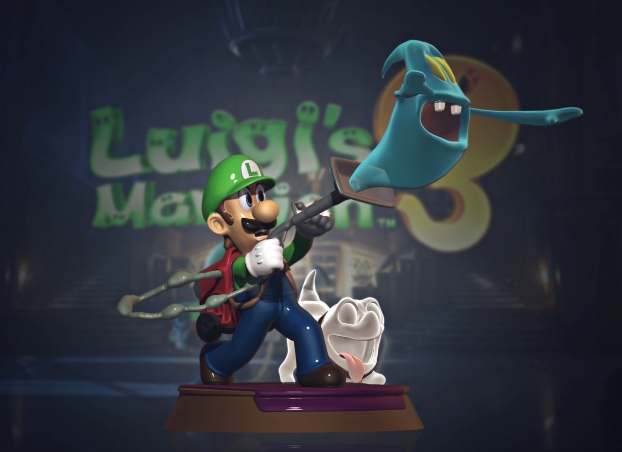 Luigi Mansion — 3D model download