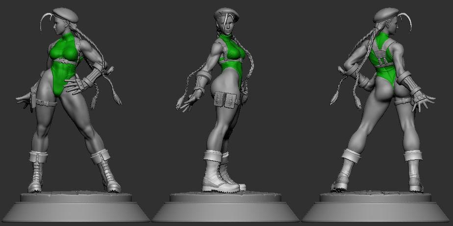 Cammy White Suit — 3D model download