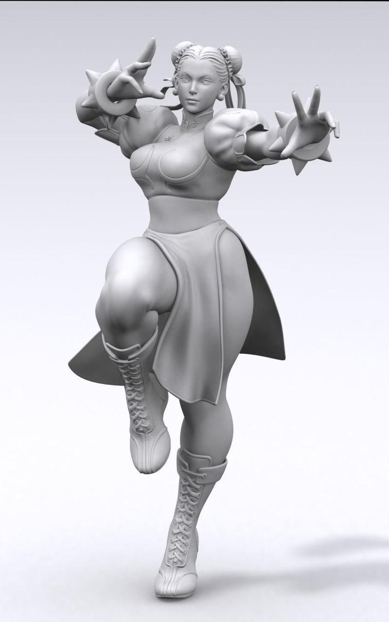 Chun-LI v2 — 3D model download