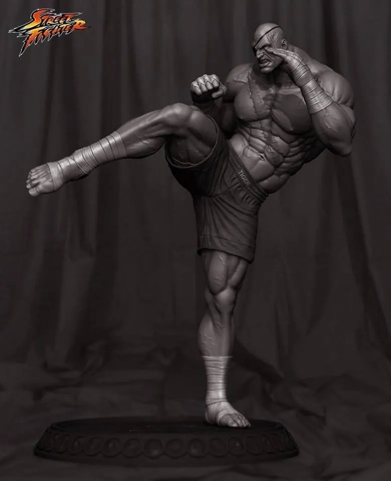 Sagat — 3D model download