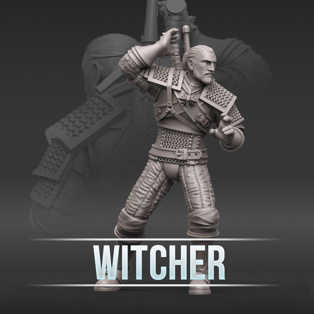 The Witcher — 3D model download