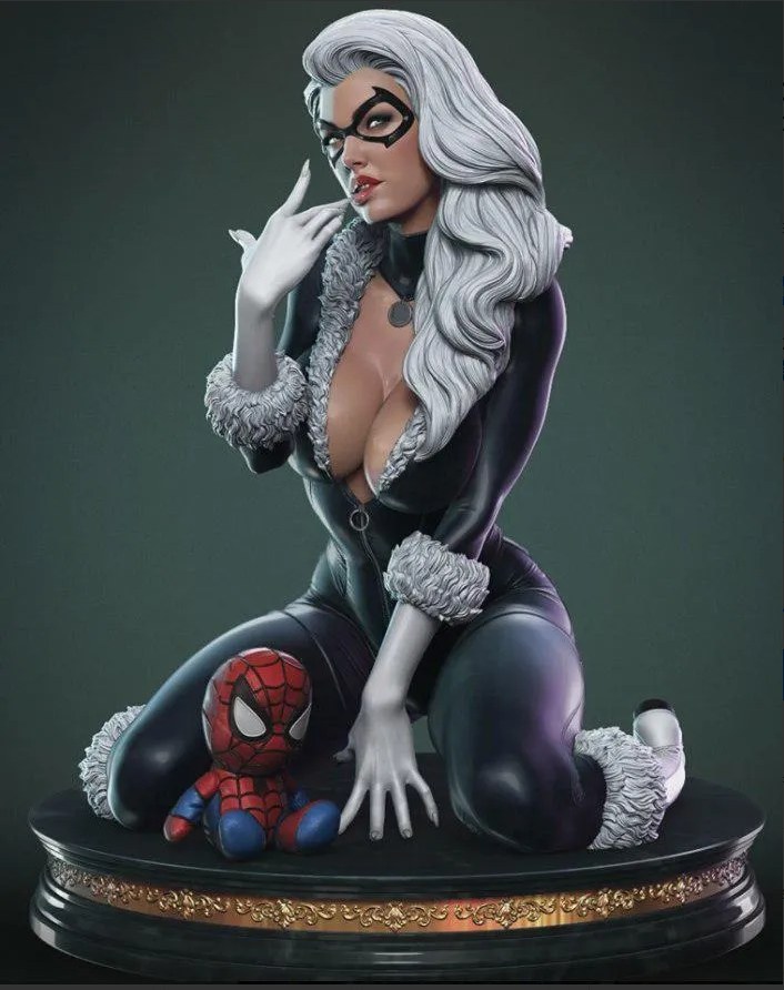 Black Cat — 3D model download