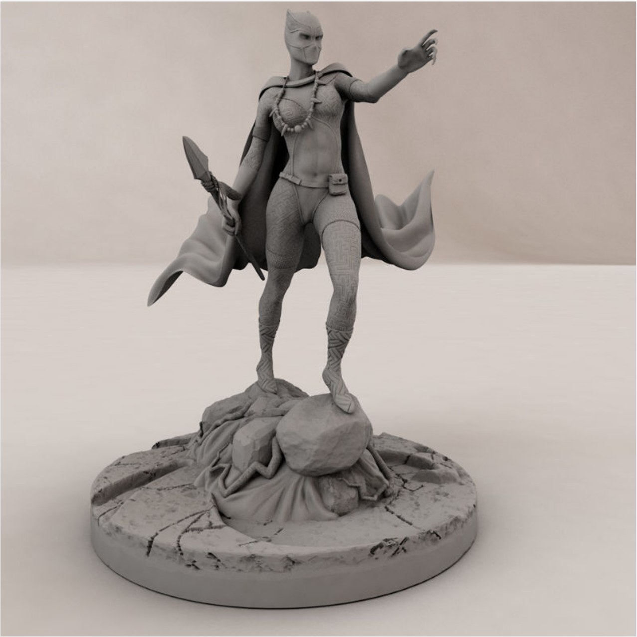 Black Panther — 3D model download