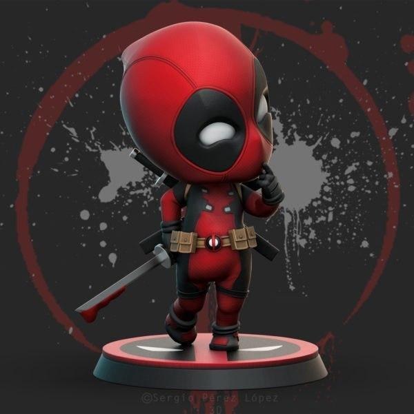 Deadpool Chibi — 3D model download