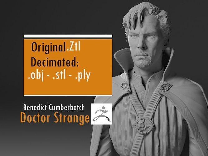 Doctor Strange Bust — 3D model download